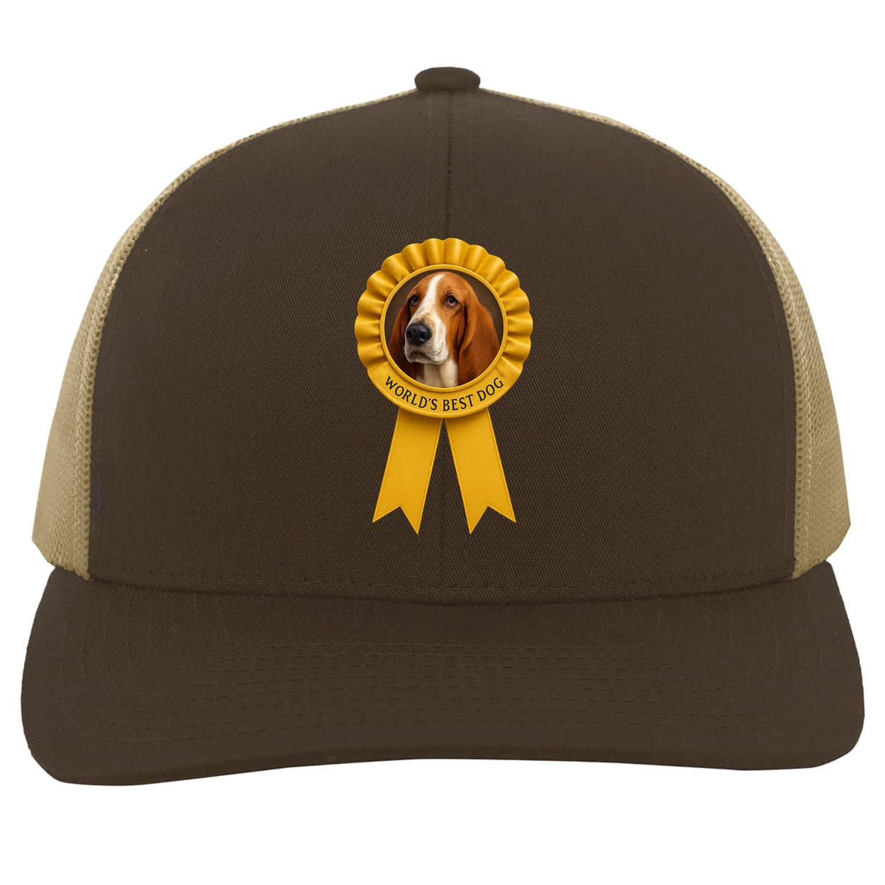 104C Trucker Snap Back - Brown/Khaki