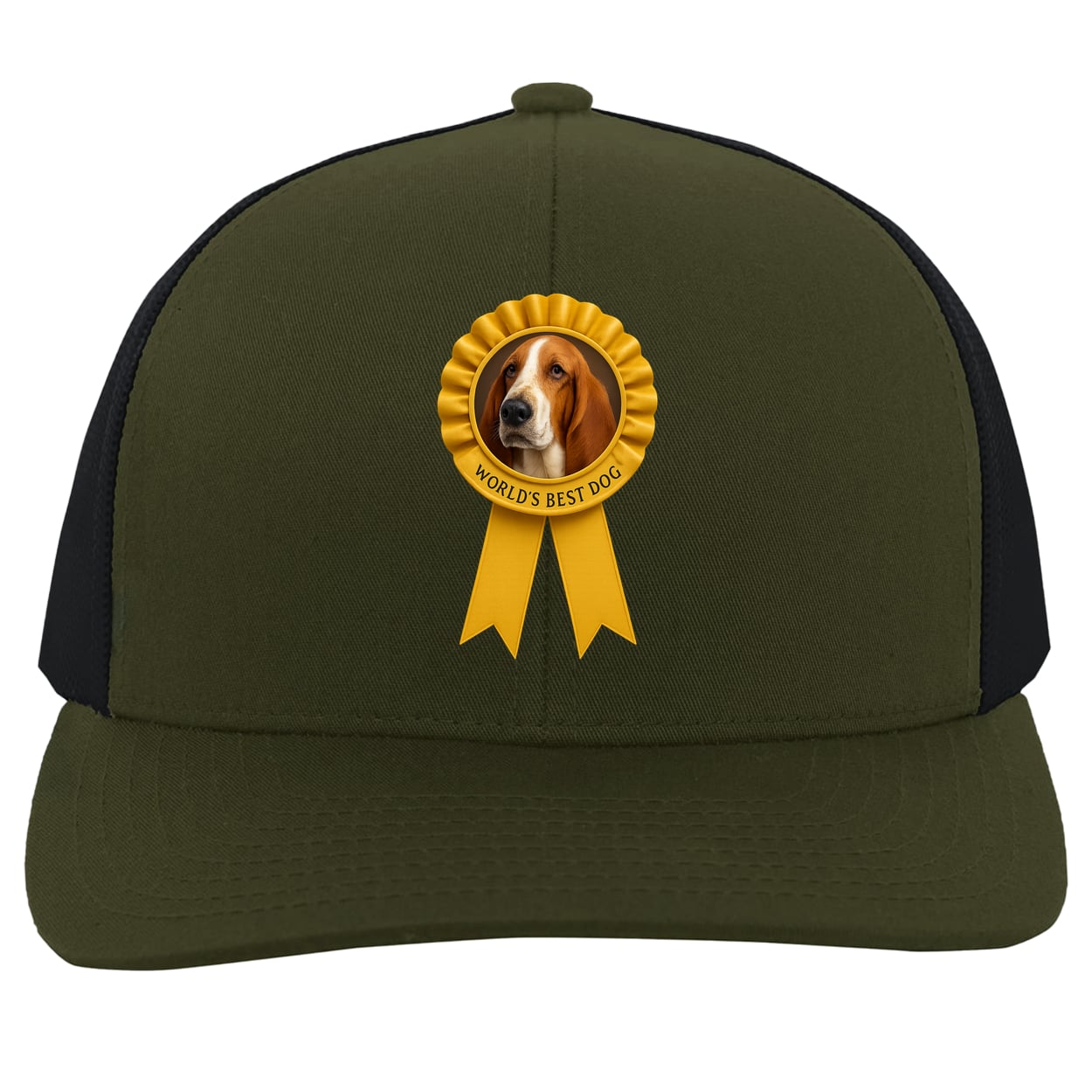 104C Trucker Snap Back - Moss/Charcoal