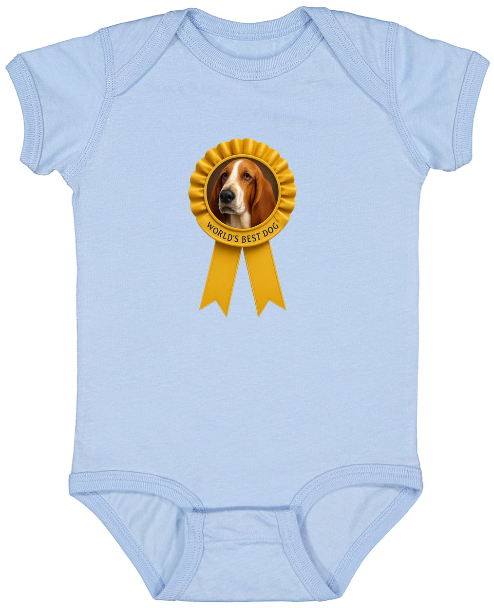 4424 Infant Fine Jersey Bodysuit - Light Blue