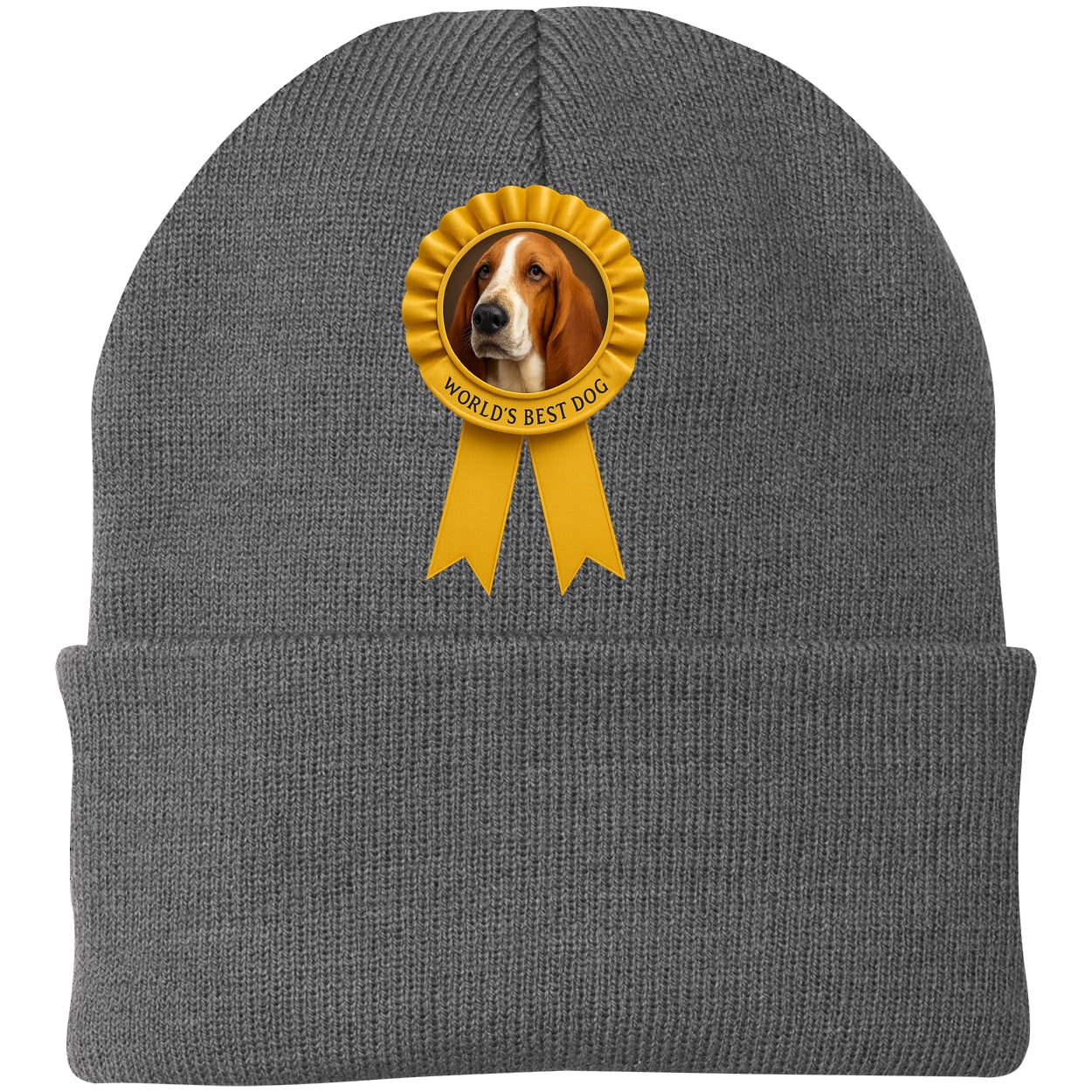 CP90 Port & Company Knit Beanie - Athletic Oxford
