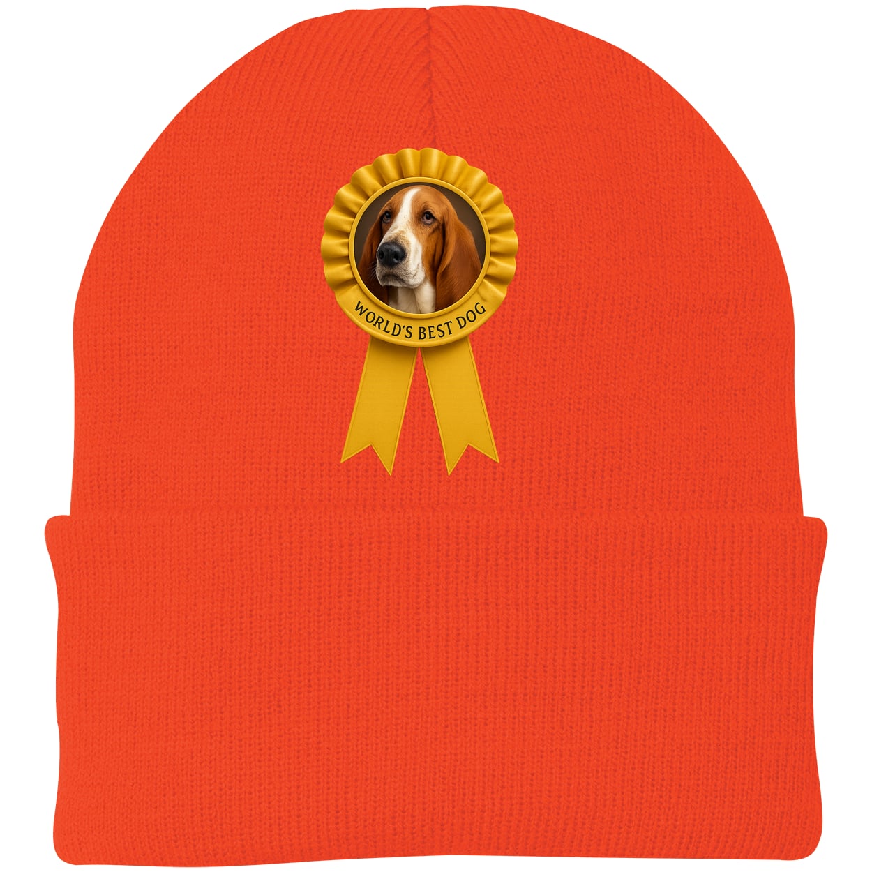 CP90 Port & Company Knit Beanie - Athletic Orange