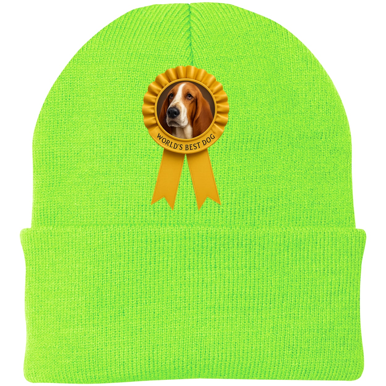 CP90 Port & Company Knit Beanie - Neon Green