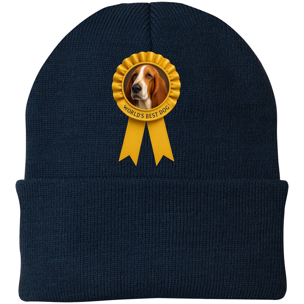 CP90 Port & Company Knit Beanie - Navy