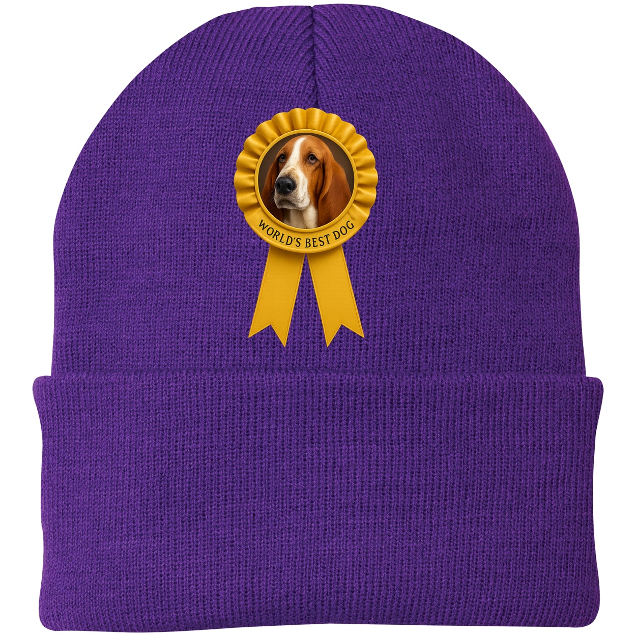CP90 Port & Company Knit Beanie - Athletic Purple