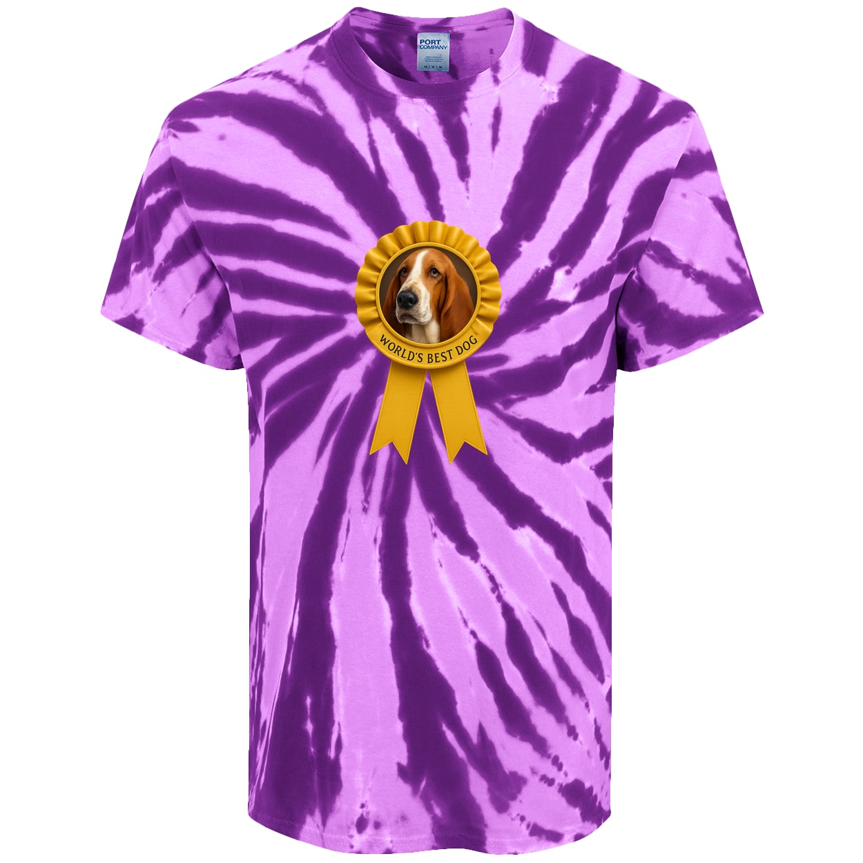 PC147 Port & Company Tie-Dye Tee - Purple