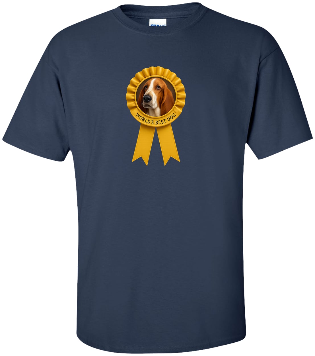 G200T Gildan Mens Tall Ultra Cotton Tee - Navy