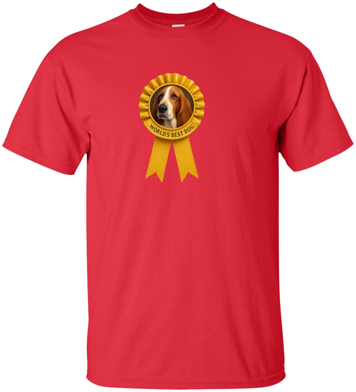 G200T Gildan Mens Tall Ultra Cotton Tee - Red