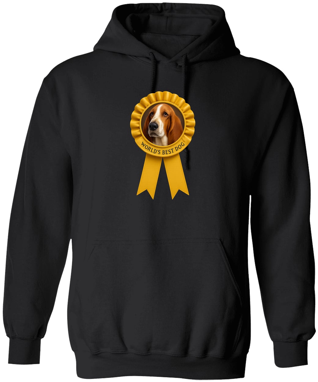 G185 Gildan Pullover Hoodie - Black
