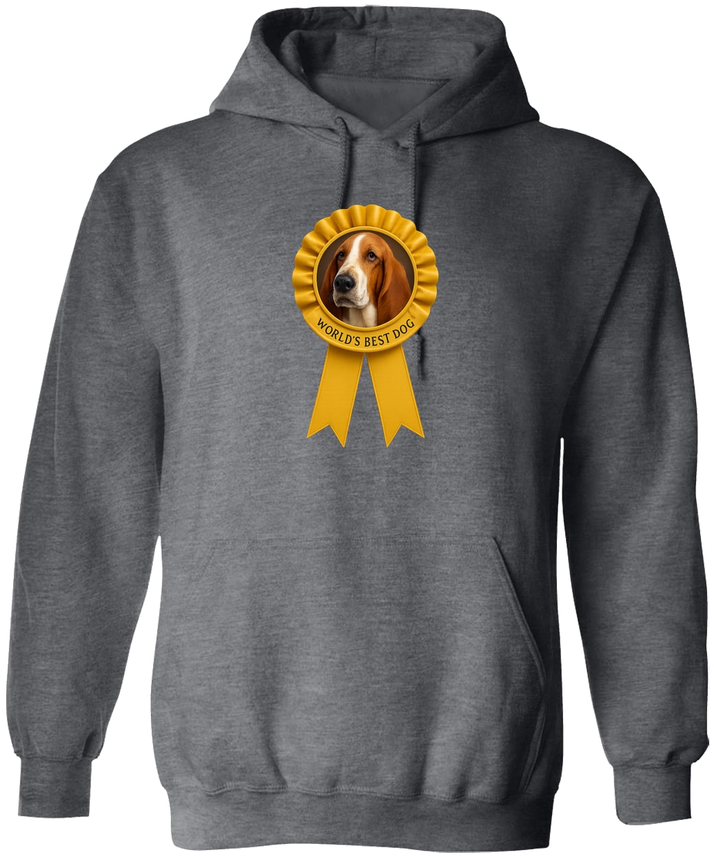G185 Gildan Pullover Hoodie - Dark Heather