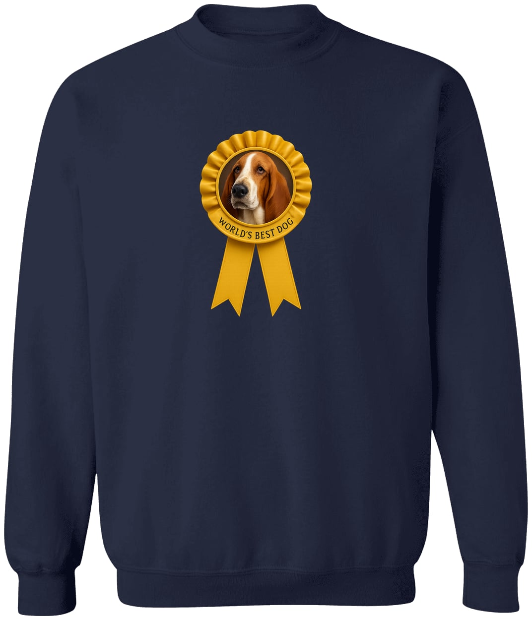 G180 Gildan Crewneck Pullover Sweatshirt - Navy