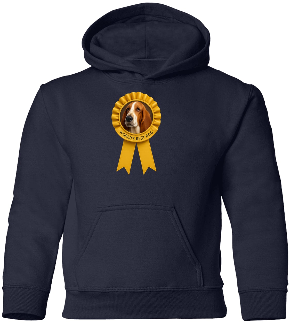G185B Gildan Youth Pullover Hoodie - Navy