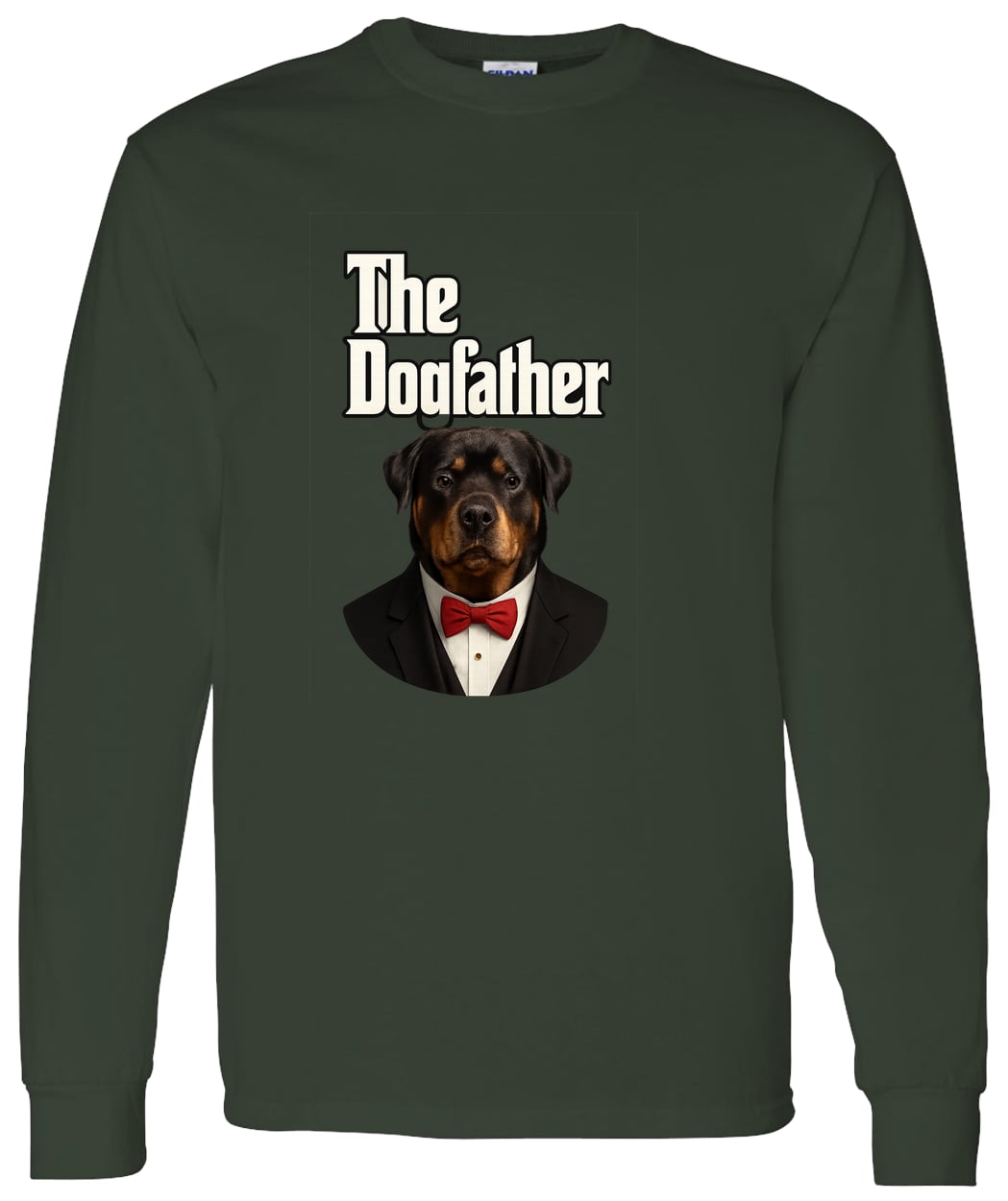 G540 LS T-Shirt 5.3 oz. - Forest Green