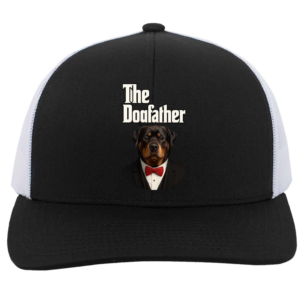 104C Trucker Snap Back - Black/White