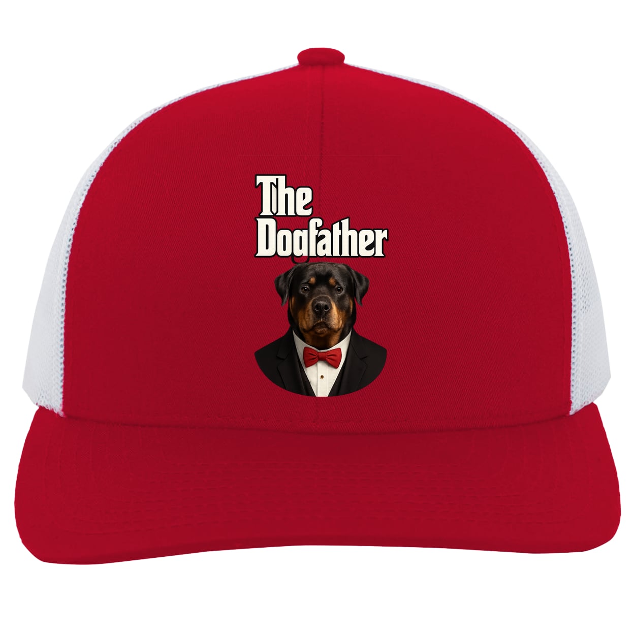 104C Trucker Snap Back - Red/White