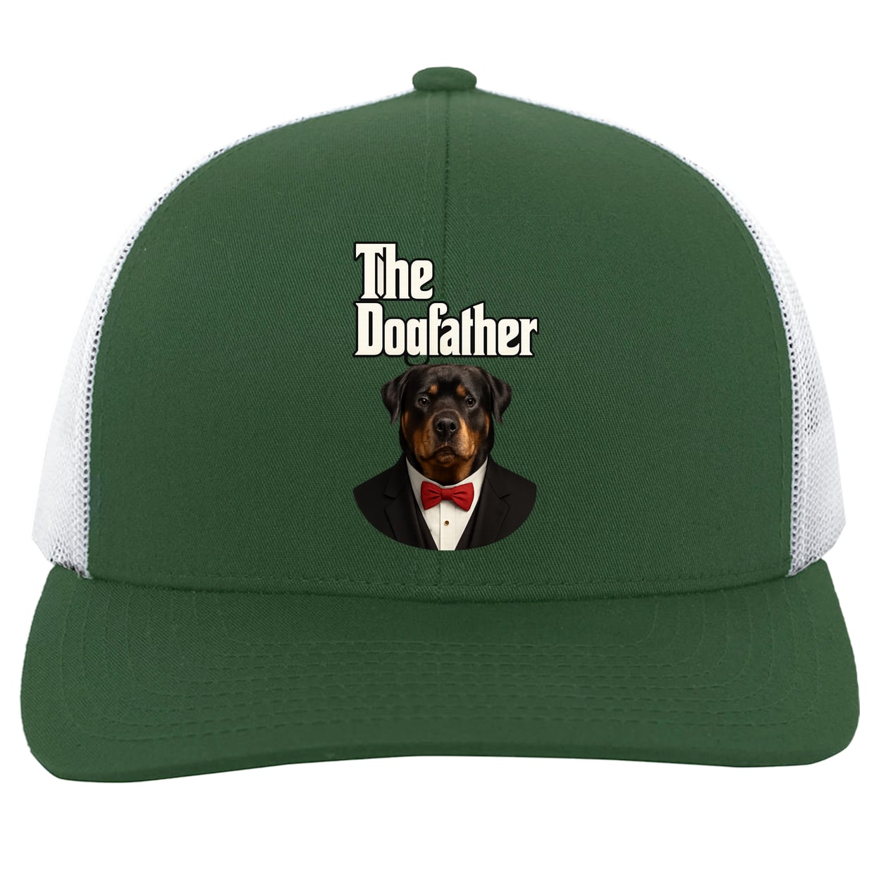 104C Trucker Snap Back - Dark Green/White