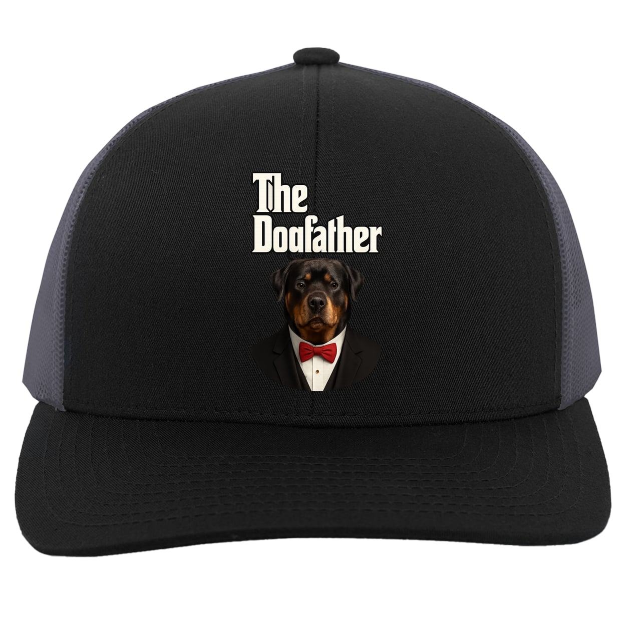 104C Trucker Snap Back - Black/Graphite
