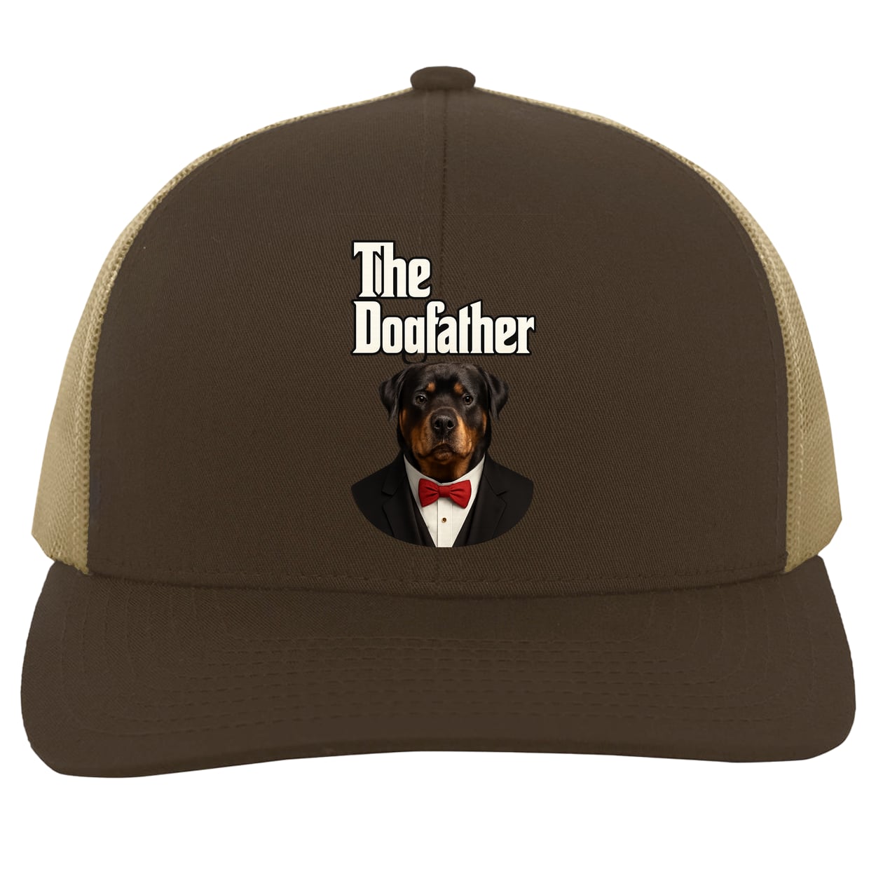 104C Trucker Snap Back - Brown/Khaki