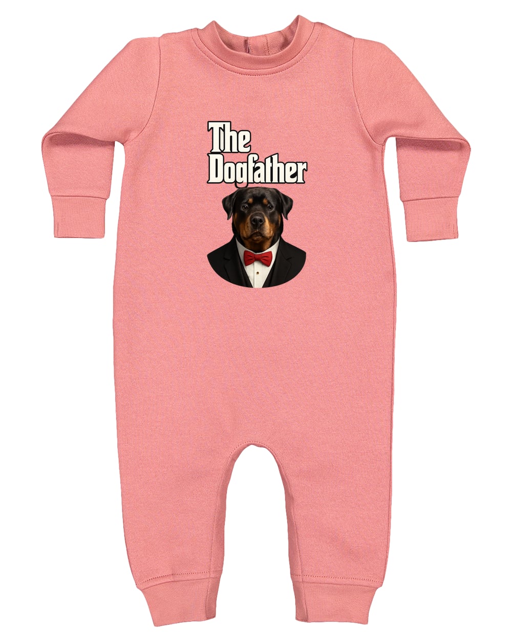 4447 Rabbit Skins Infant Fleece One-Piece Bodysuit - Mauvelous
