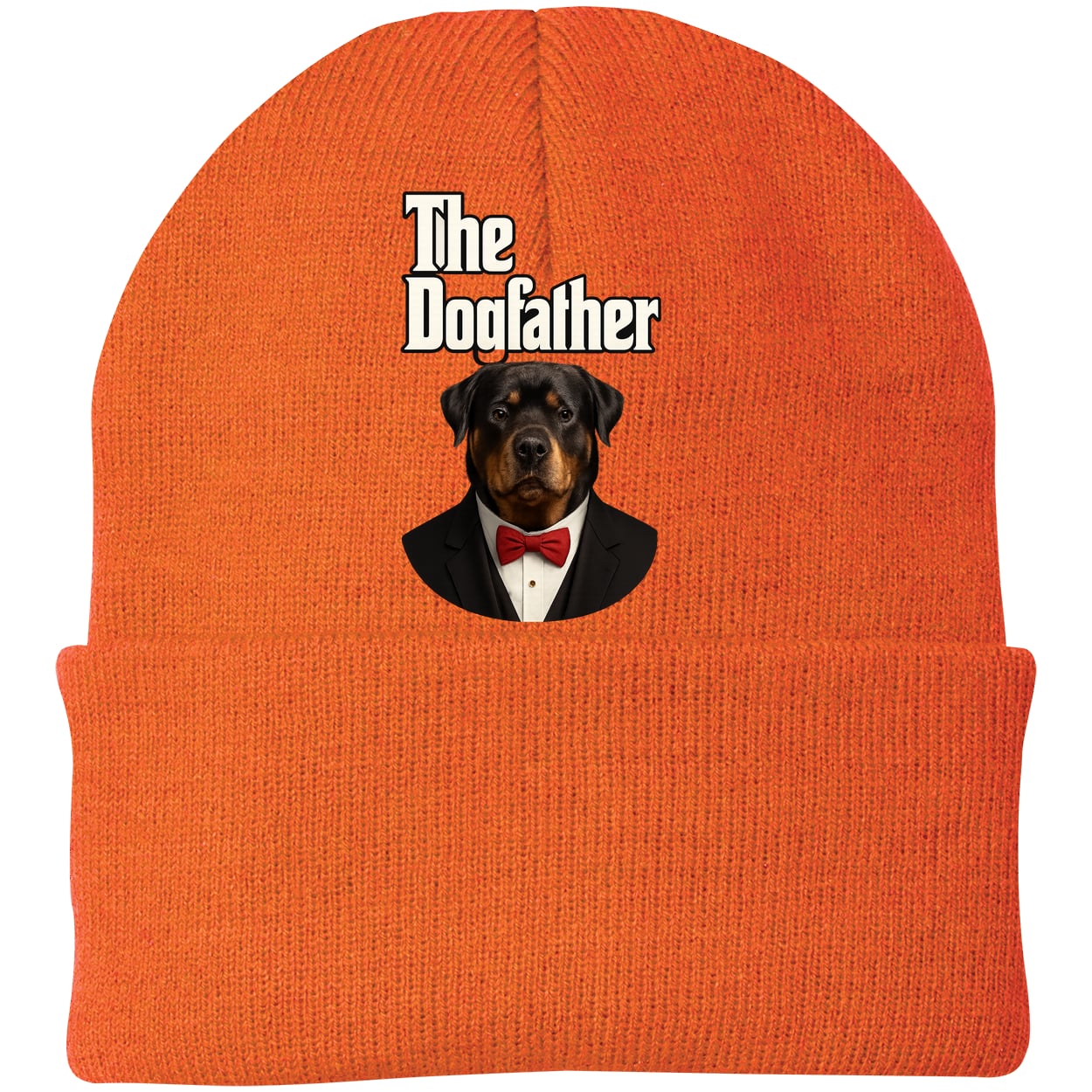 CP90 Port & Company Knit Beanie - Neon Orange