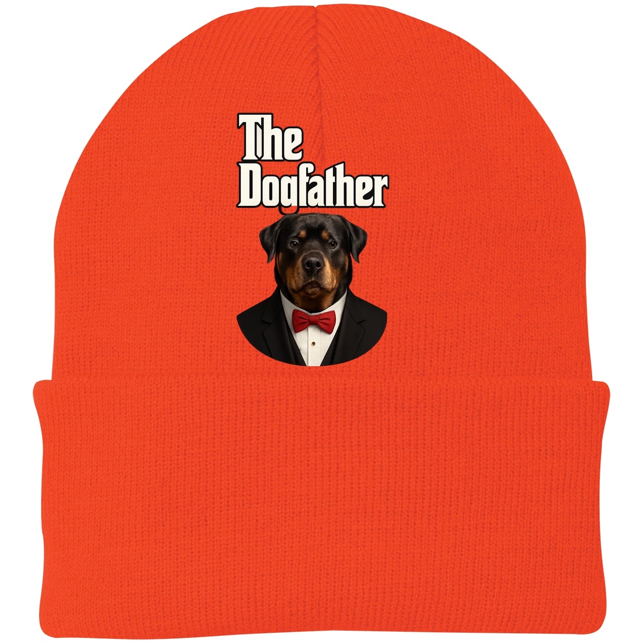 CP90 Port & Company Knit Beanie - Athletic Orange