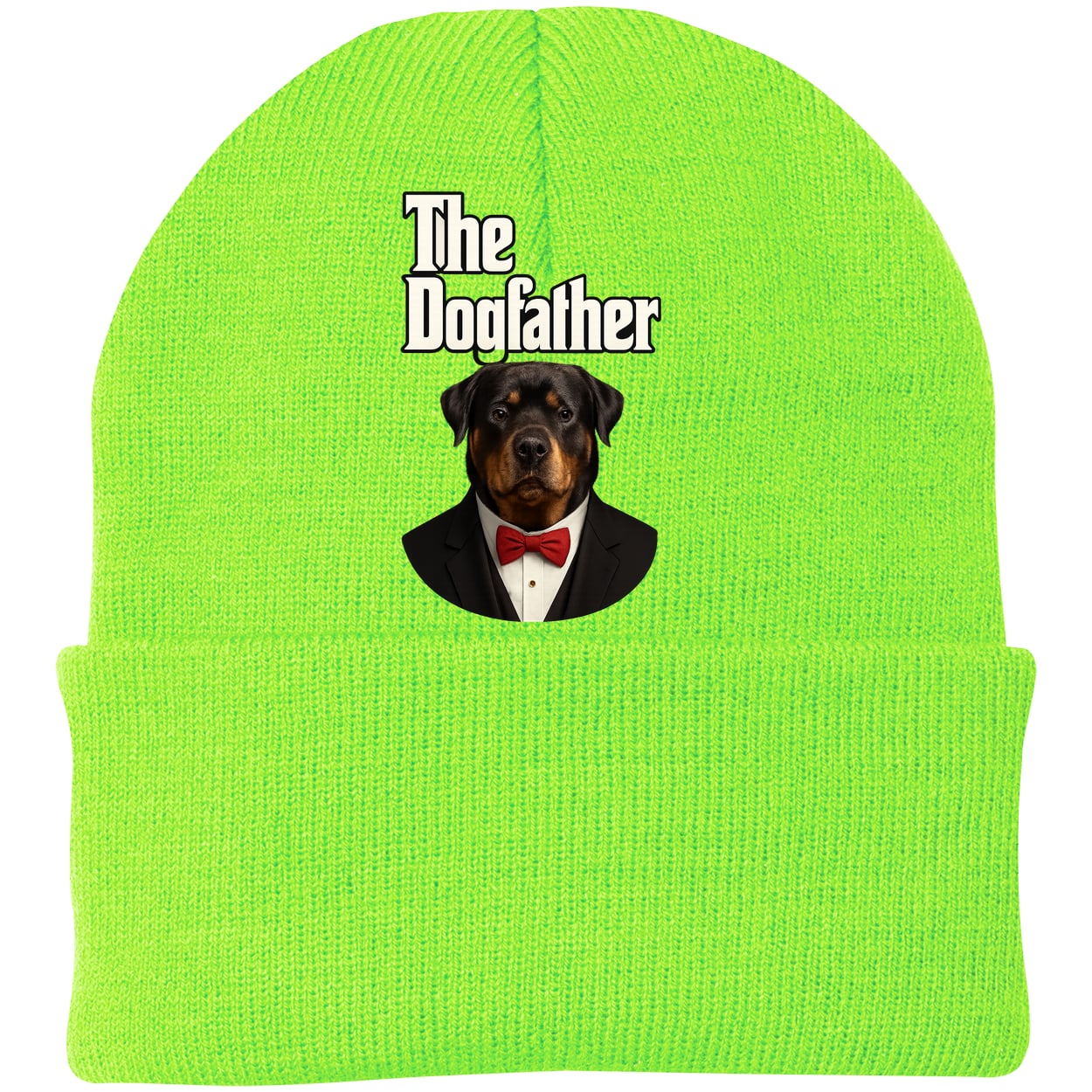CP90 Port & Company Knit Beanie - Neon Green