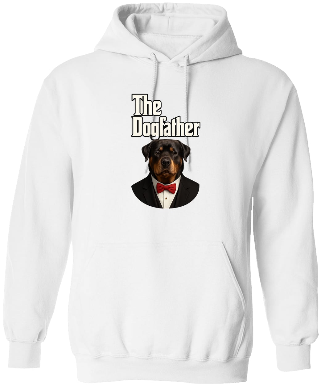 G185 Gildan Pullover Hoodie - White