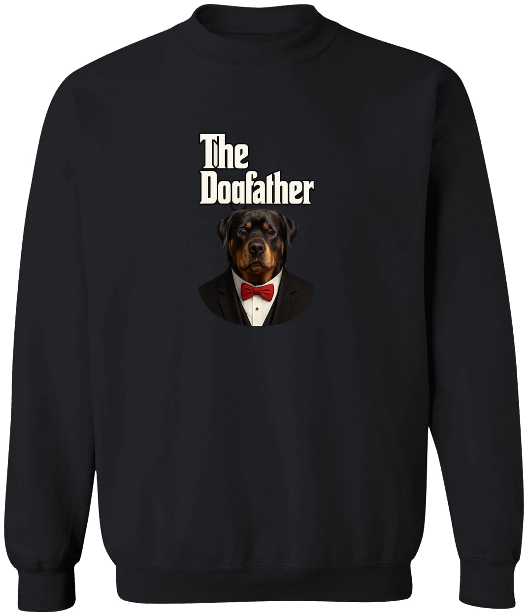 G180 Gildan Crewneck Pullover Sweatshirt - Black