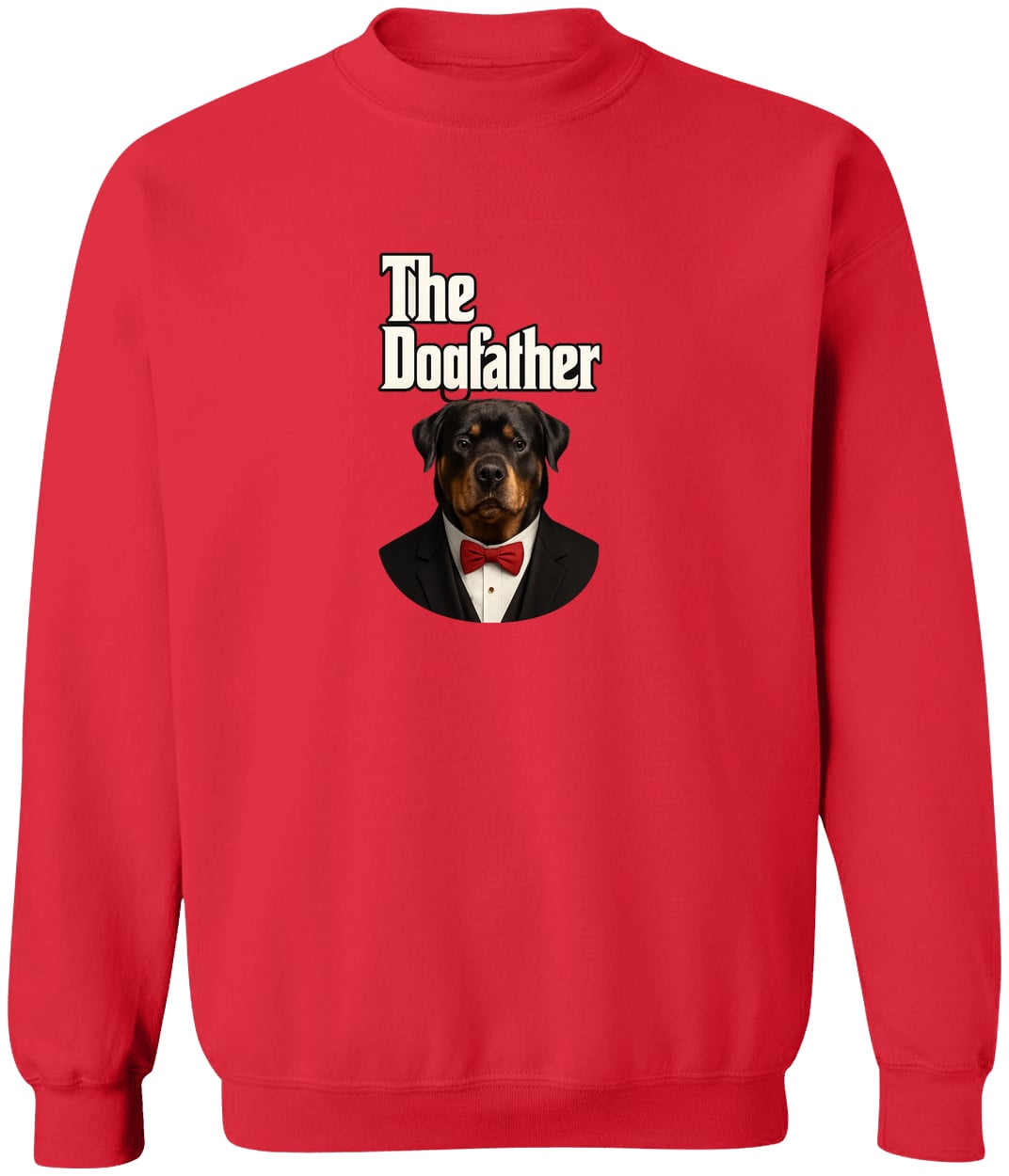 G180 Gildan Crewneck Pullover Sweatshirt - Red