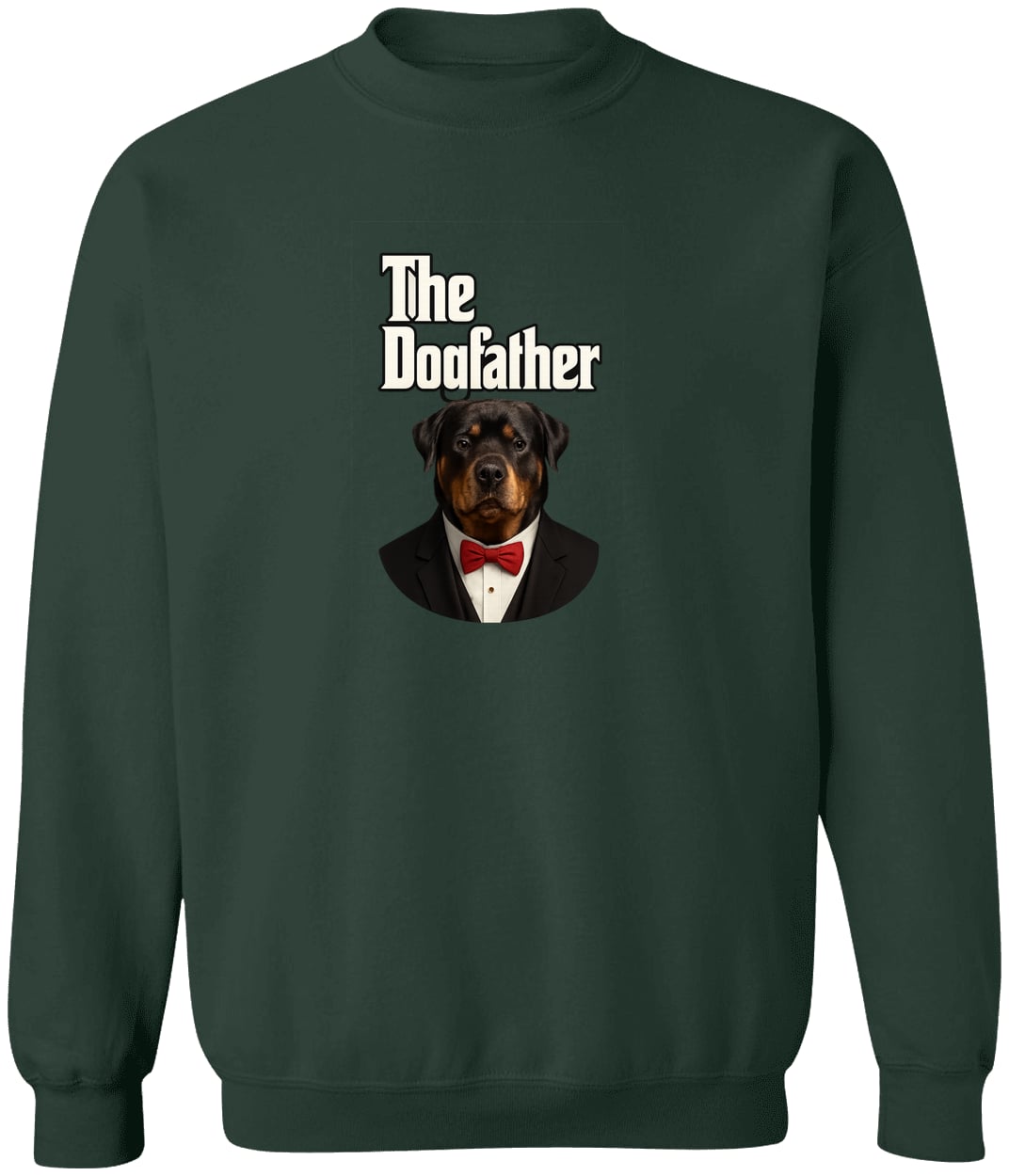 G180 Gildan Crewneck Pullover Sweatshirt - Forest Green
