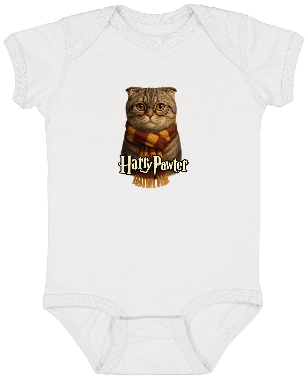 4424 Infant Fine Jersey Bodysuit - White