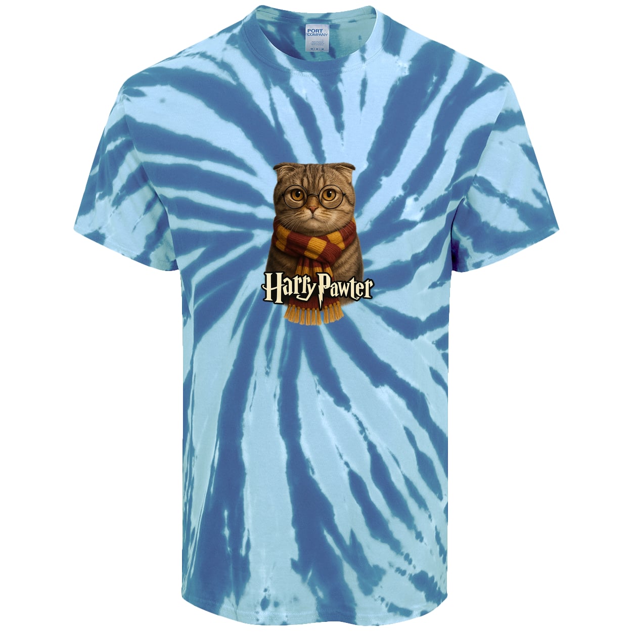 PC147 Port & Company Tie-Dye Tee - Royal