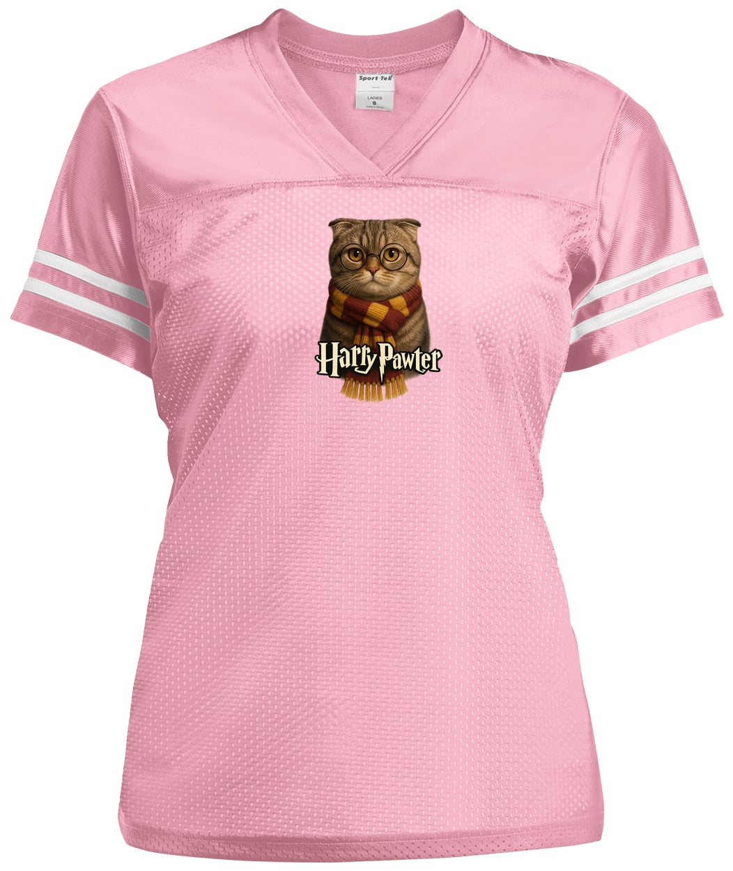 LST307 Sport-Tek Ladies' Replica Jersey - Light Pink/White