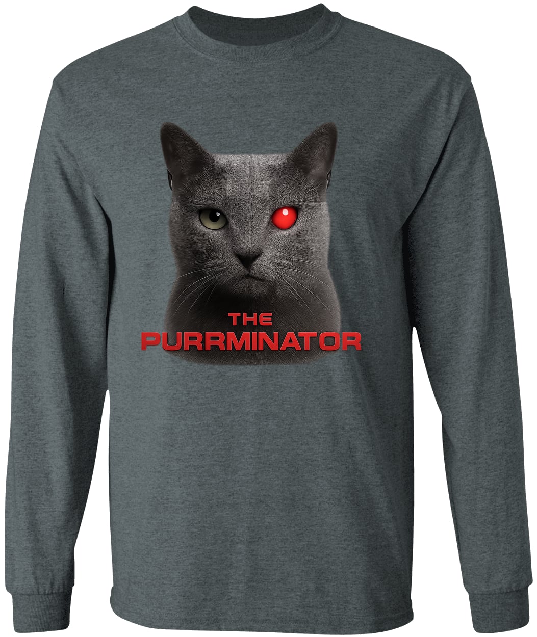 G540 LS T-Shirt 5.3 oz. - Dark Heather