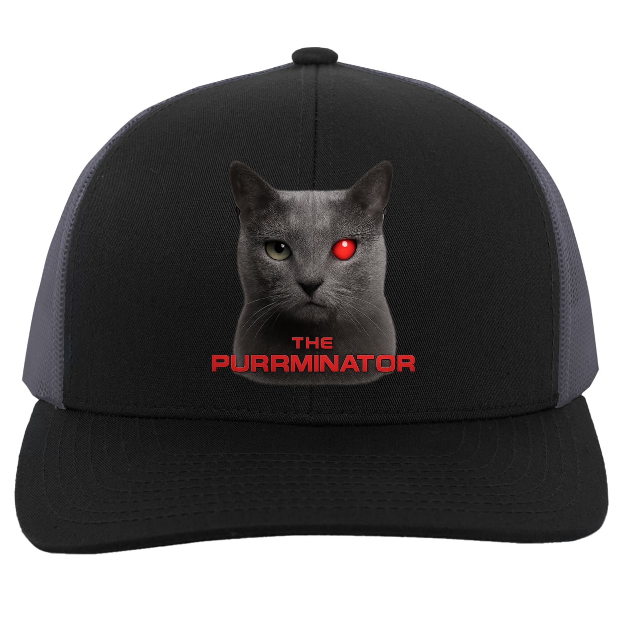 104C Trucker Snap Back - Black/Graphite