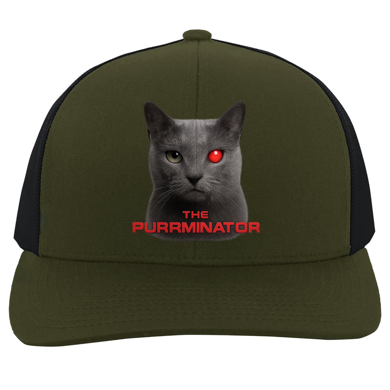 104C Trucker Snap Back - Moss/Charcoal