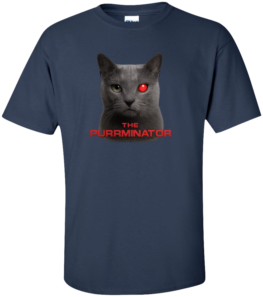G200T Gildan Mens Tall Ultra Cotton Tee - Navy