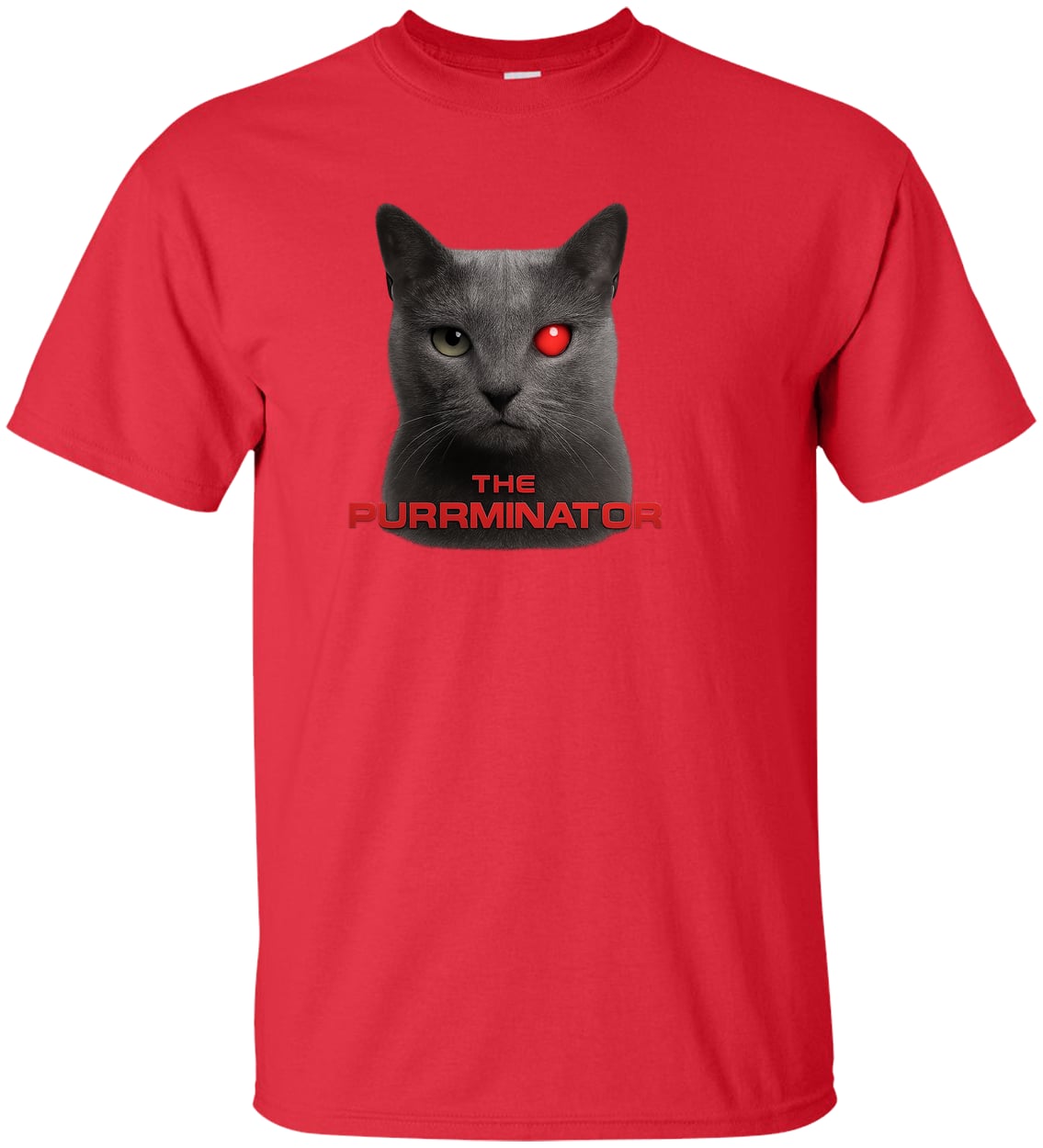 G200T Gildan Mens Tall Ultra Cotton Tee - Red