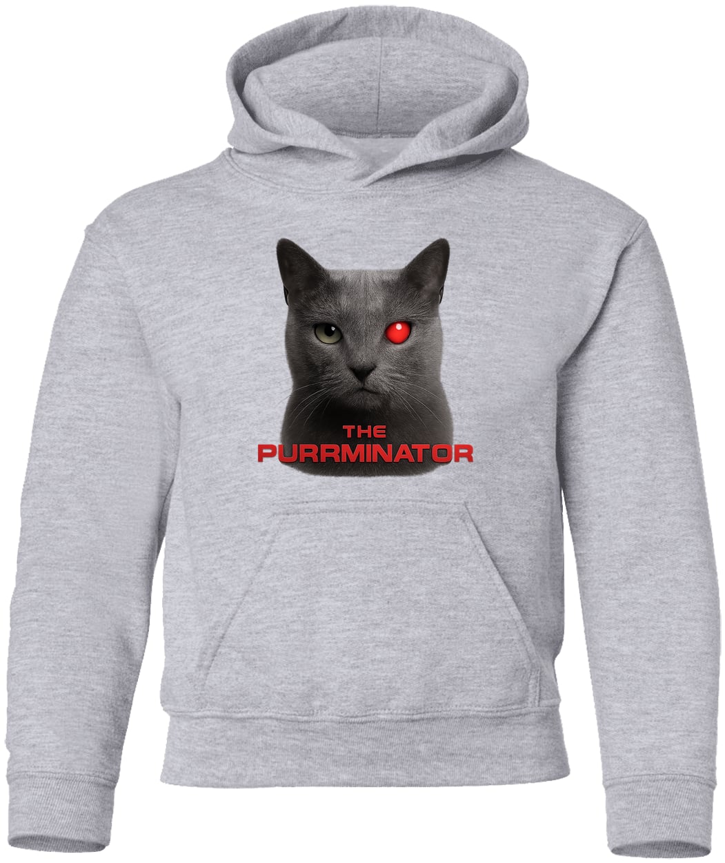 G185B Gildan Youth Pullover Hoodie - Sport Grey