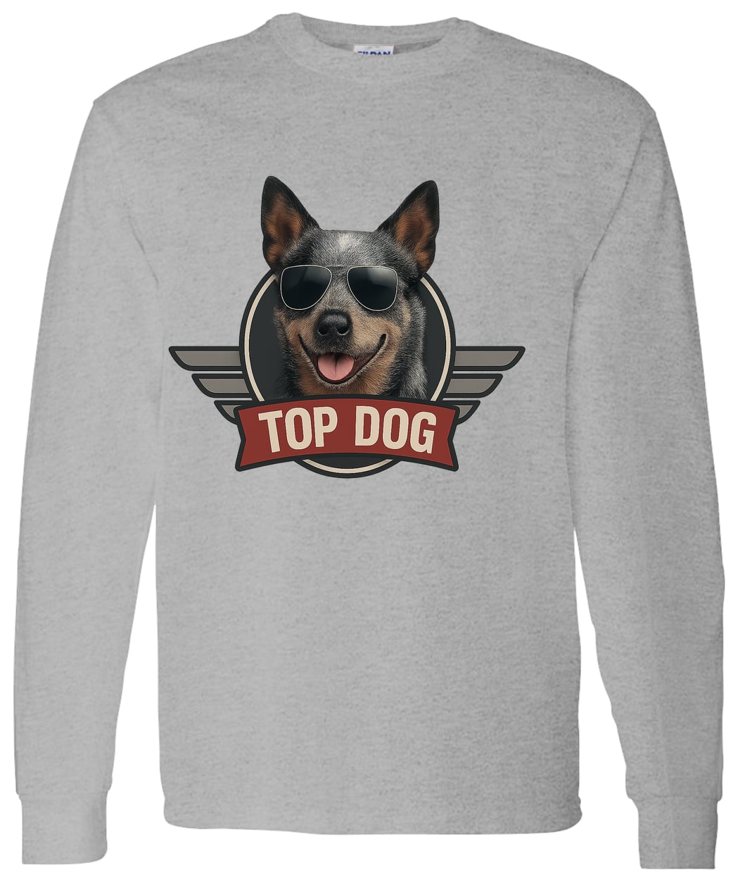 G540 LS T-Shirt 5.3 oz. - Sport Grey