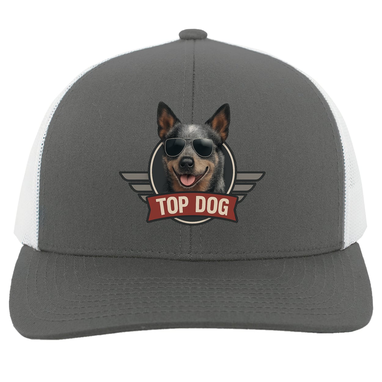 104C Trucker Snap Back - Graphite/White