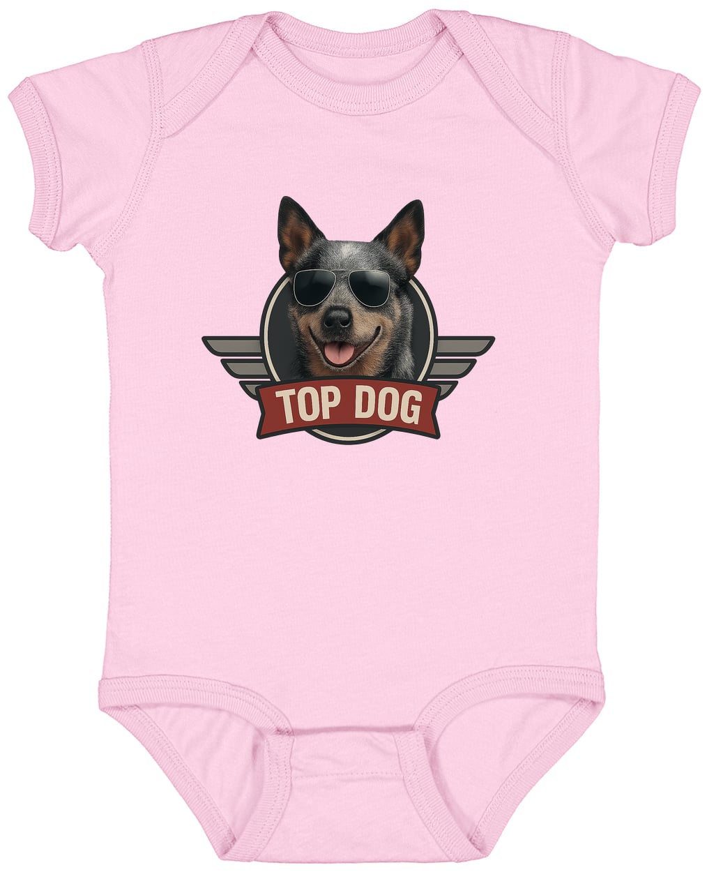 4424 Infant Fine Jersey Bodysuit - Pink