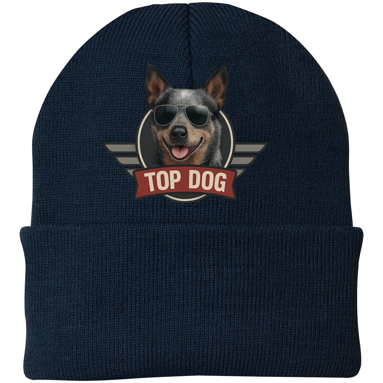 CP90 Port & Company Knit Beanie - Navy