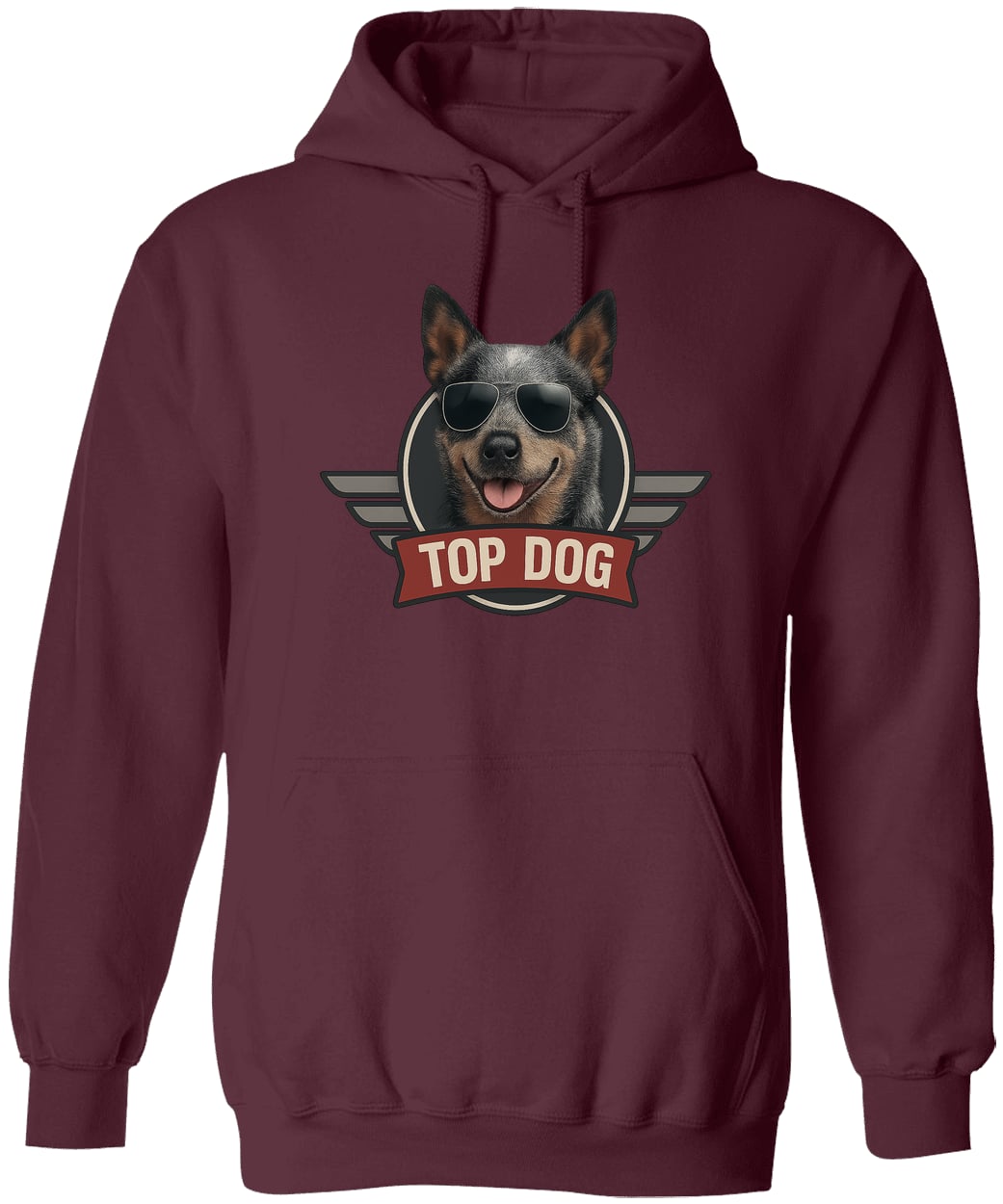 G185 Gildan Pullover Hoodie - Maroon