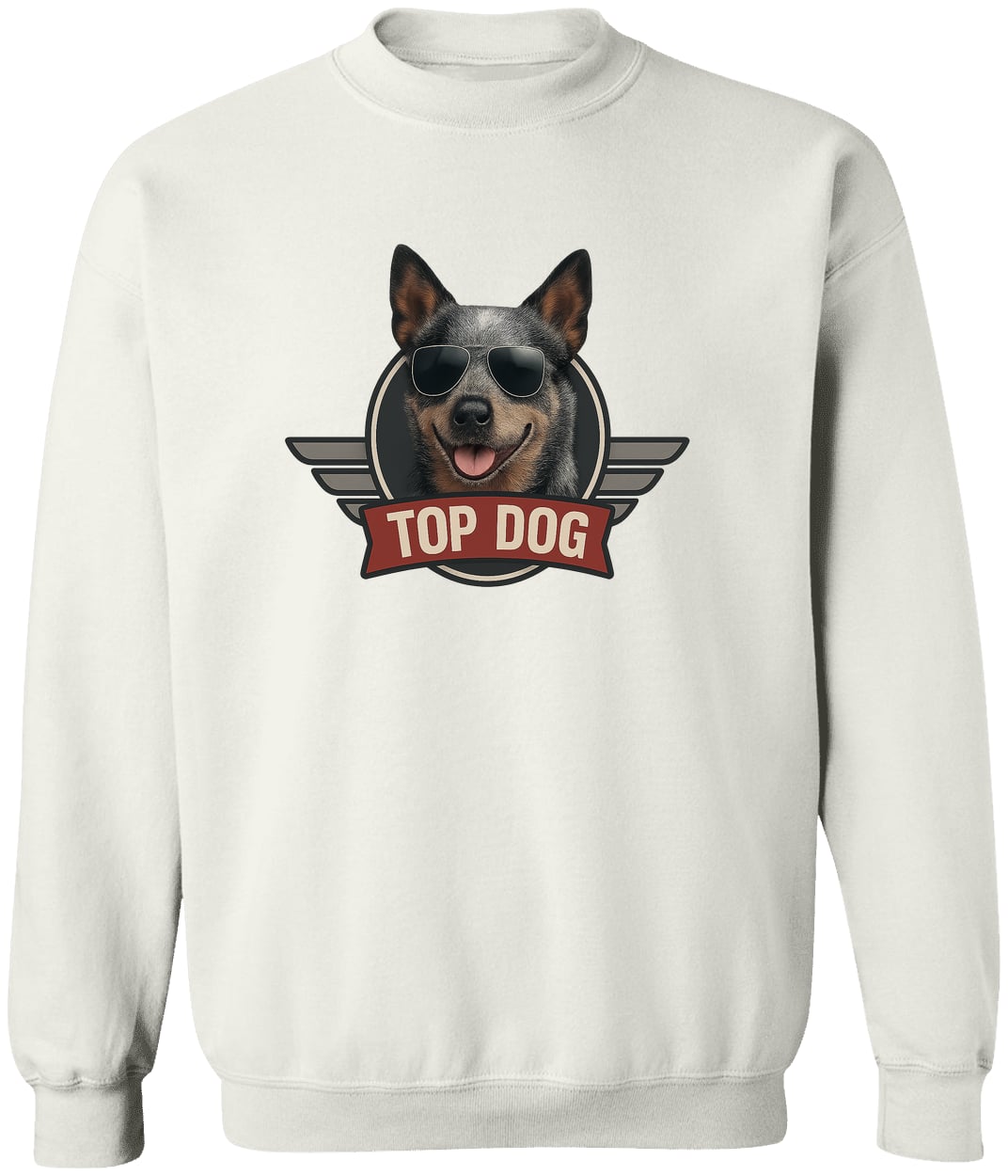 G180 Gildan Crewneck Pullover Sweatshirt - White