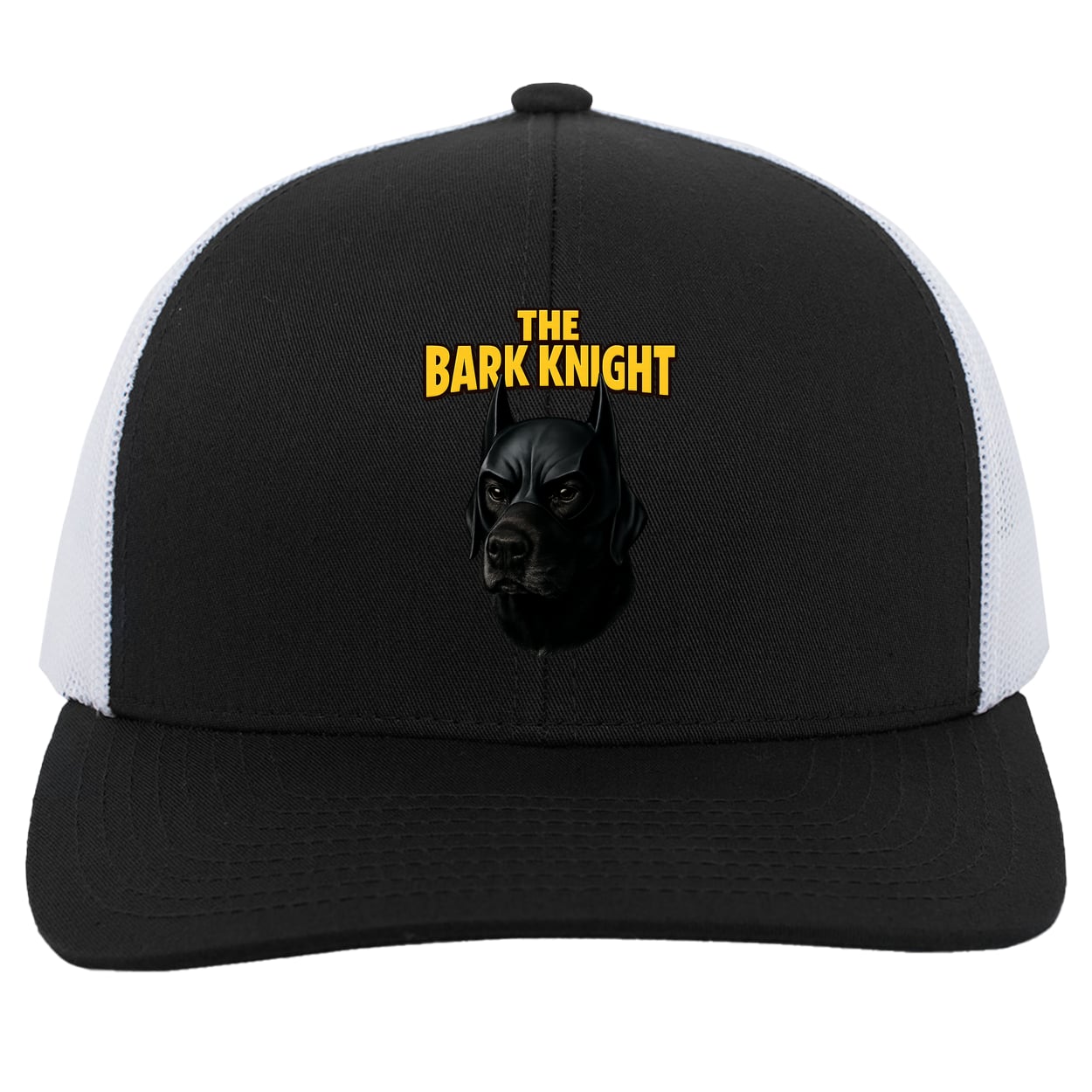 104C Trucker Snap Back - Black/White