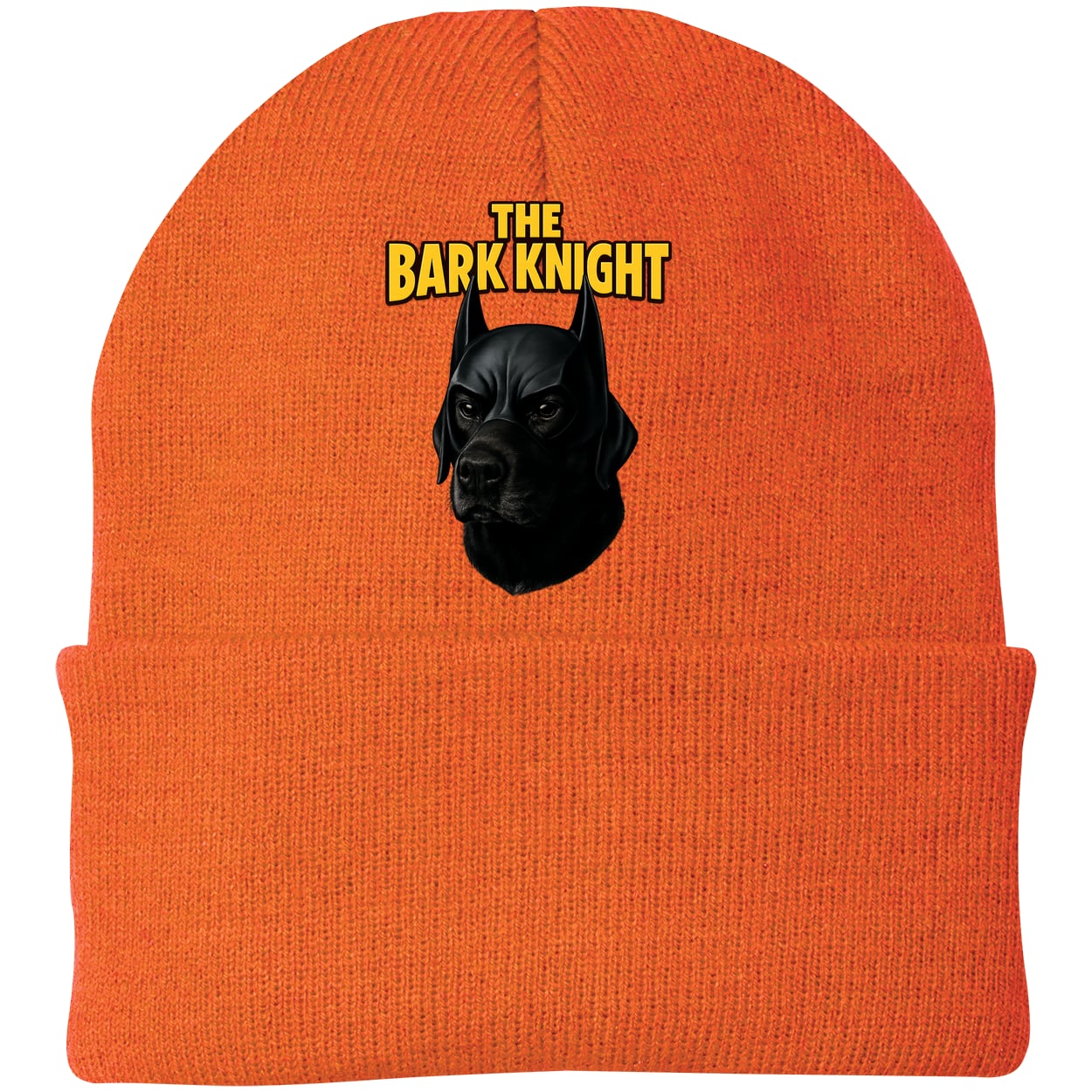 CP90 Port & Company Knit Beanie - Neon Orange