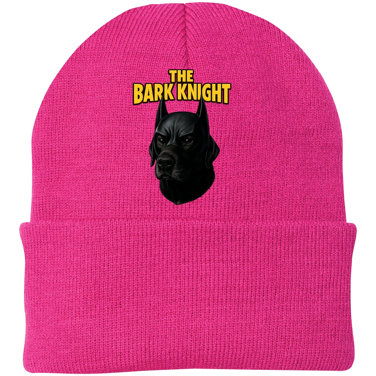 CP90 Port & Company Knit Beanie - Neon Pink