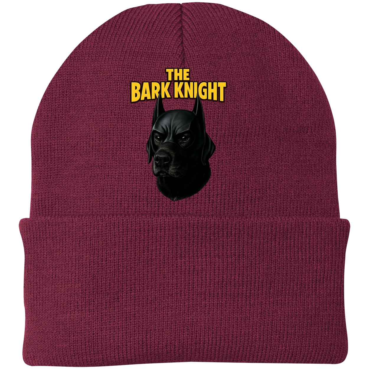 CP90 Port & Company Knit Beanie - Maroon