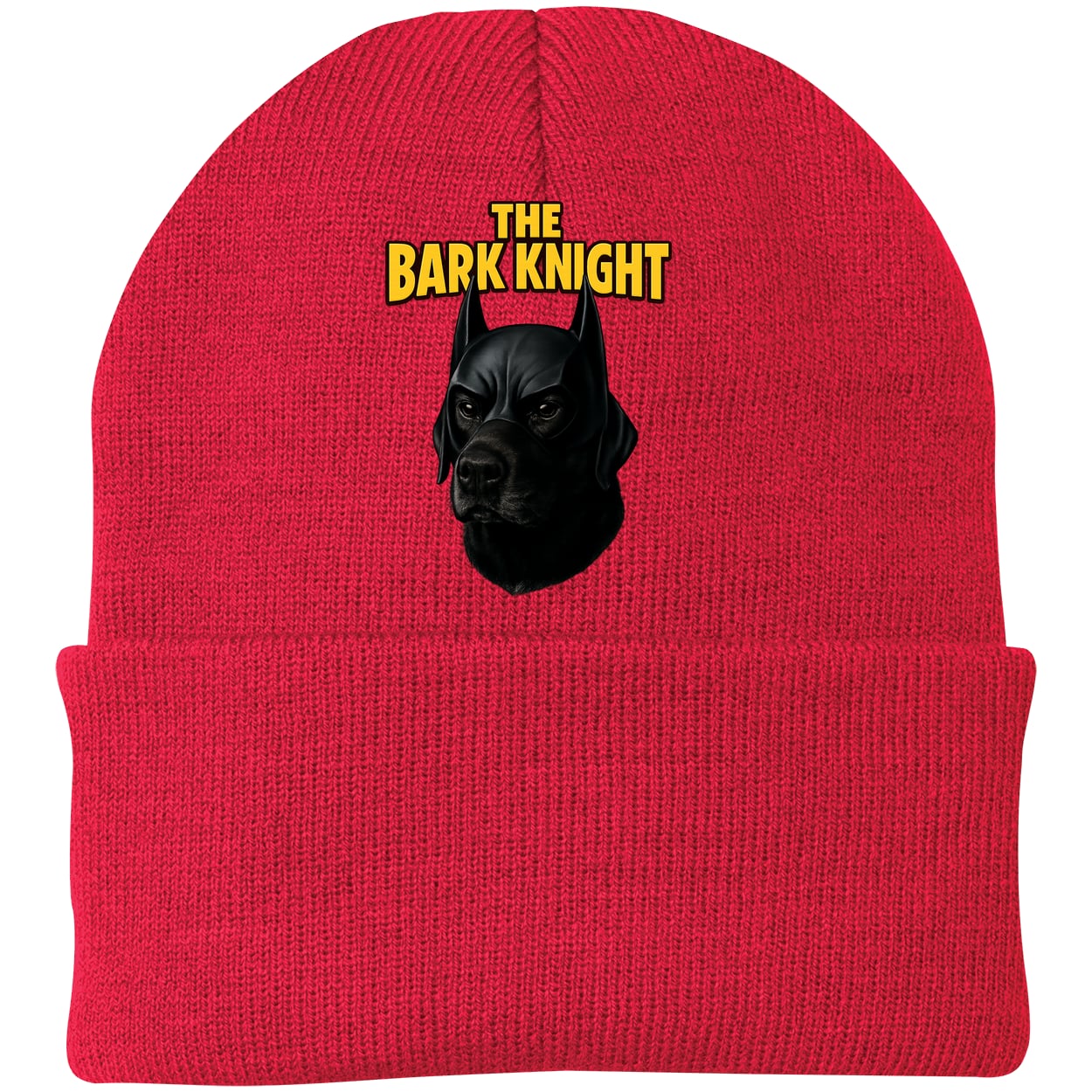 CP90 Port & Company Knit Beanie - Athletic Red