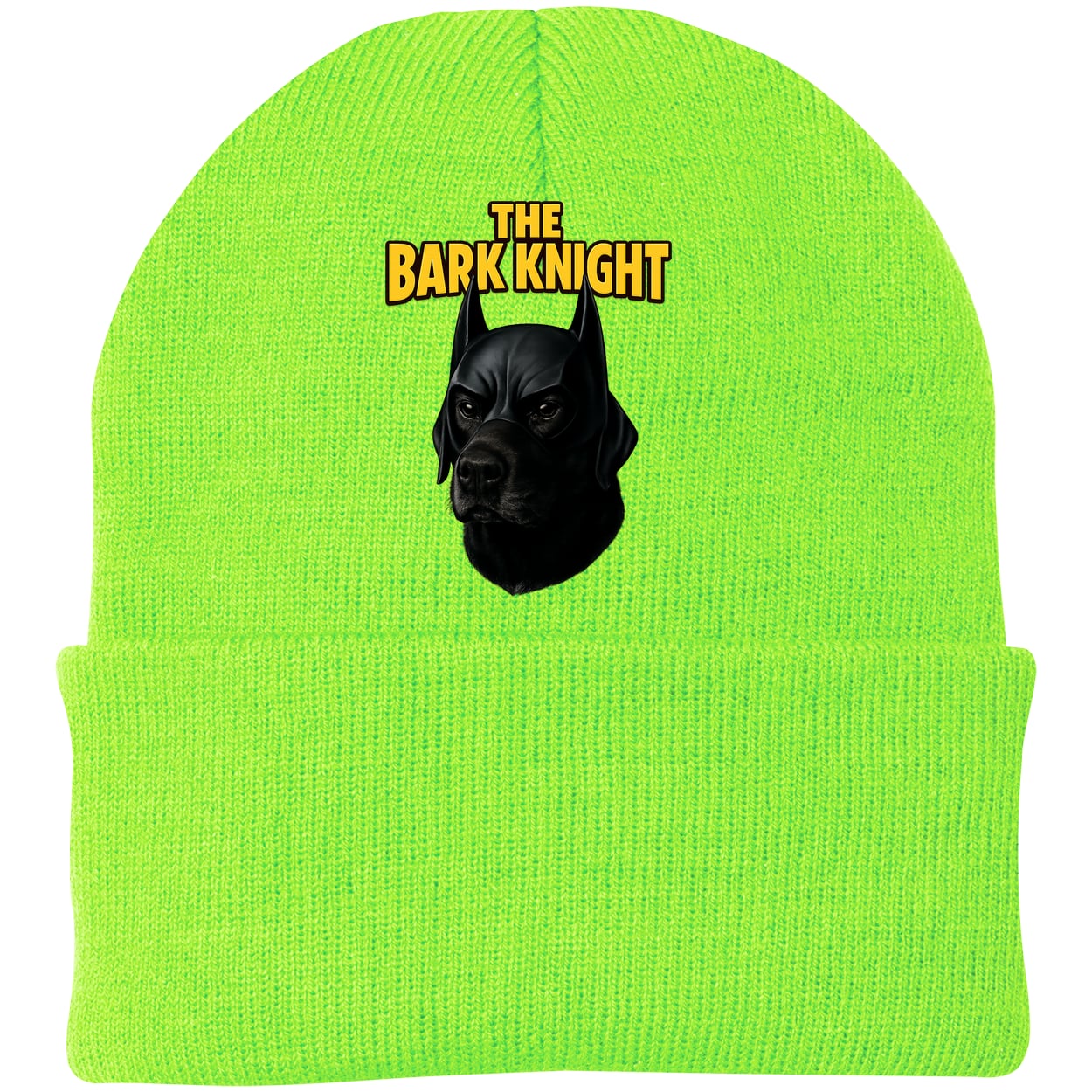 CP90 Port & Company Knit Beanie - Neon Green